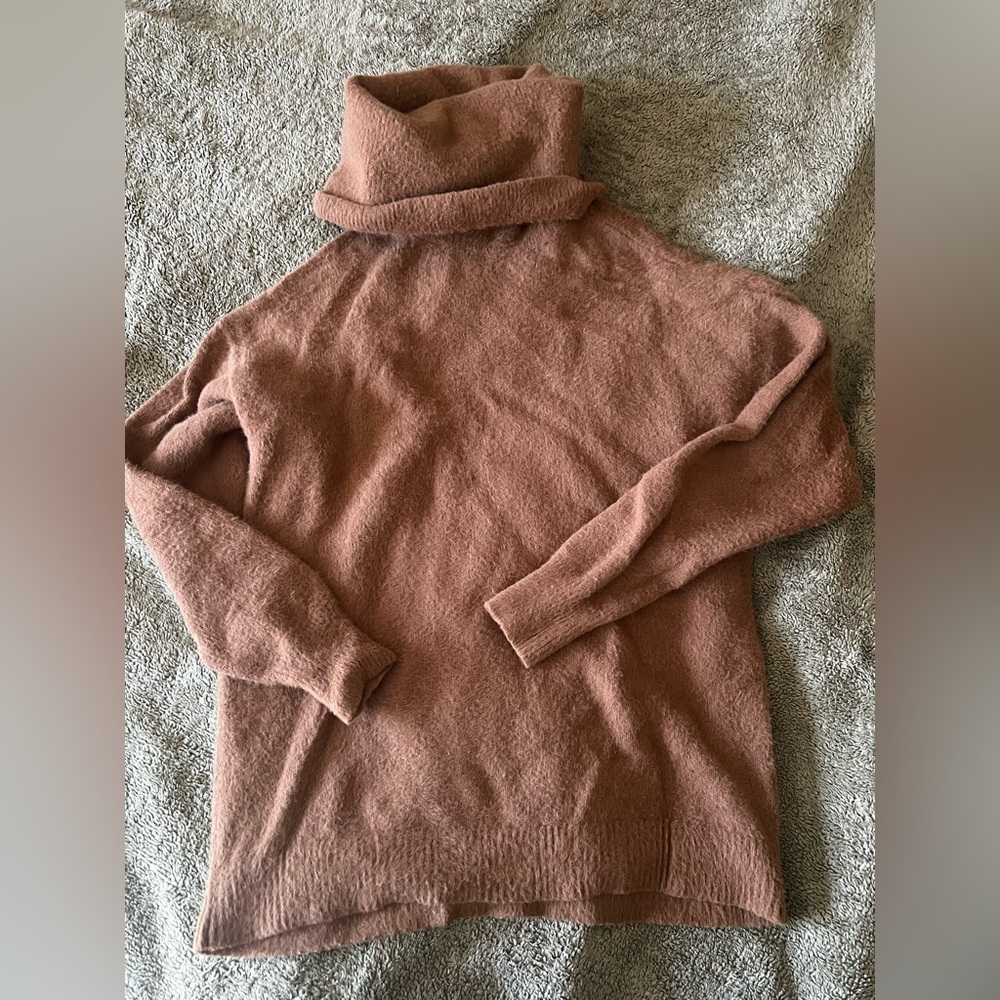 Tularosa Cowl Neck Sweater - Oversized Fit